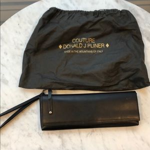 Donald Pliner Leather Clutch